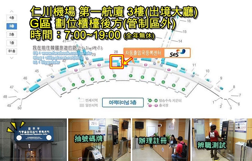 韓國出入境｜申請韓國自動快速通關(Smart entry service,SeS)的方法和地點 @我在前往韓國旅遊的路上