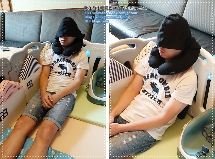【體驗】旅行頸枕｜【Travelmall】3D 手動充氣頸枕、輕巧易收納(還有兒童專用頸枕) @我在前往韓國旅遊的路上