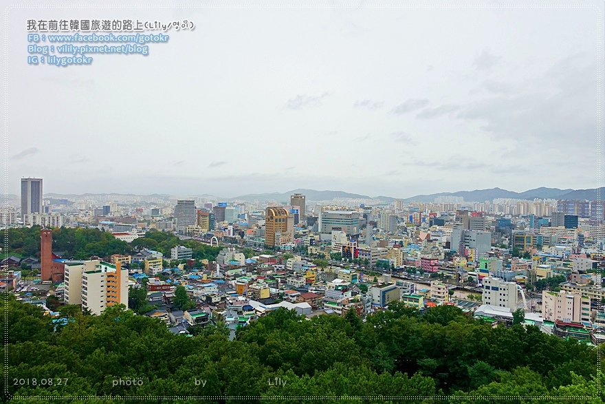㊹光州．文化殿堂站｜登上「社禝公園展望台」，一覽光州市景，鄰近楊林洞 @我在前往韓國旅遊的路上