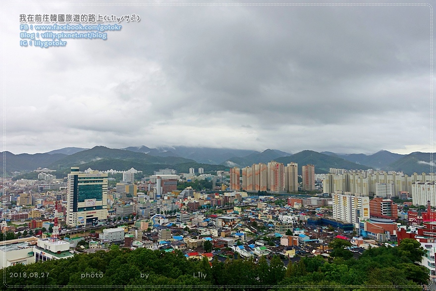 ㊹光州．文化殿堂站｜登上「社禝公園展望台」，一覽光州市景，鄰近楊林洞 @我在前往韓國旅遊的路上