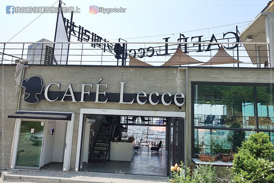 51)忠清北道．清州｜壽岩谷咖啡街內擁有天空步道的Cafe Lecce屋頂咖啡廳 @我在前往韓國旅遊的路上