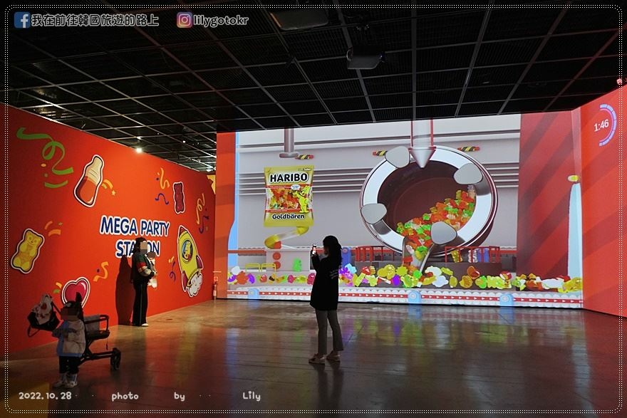56)首爾．安國｜Haribo哈瑞寶金熊100週年紀念展(2023.8.15止)～喜愛小熊軟糖的你不可錯過 @我在前往韓國旅遊的路上